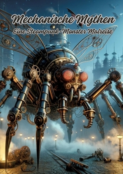 Paperback Mechanische Mythen: Eine Steampunk-Monster Malreise [German] Book