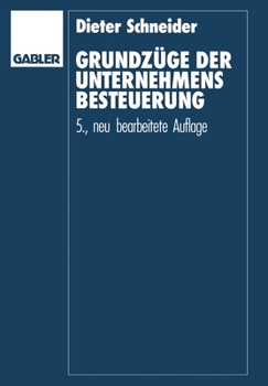Paperback Grundzüge der Unternehmensbesteuerung [German] Book