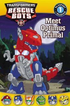 Paperback Transformers: Rescue Bots: Meet Optimus Primal Book