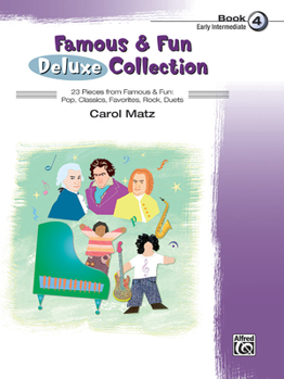Paperback Famous & Fun Deluxe Collection, Book 4: Early Intermediate Book