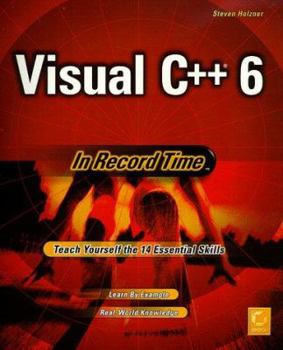 Paperback Visual C++ 6 in Record Time Book