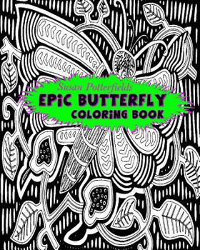 Paperback Epic Butterfly Coloring Book