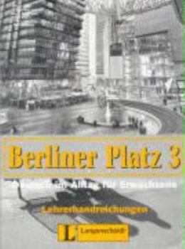 Paperback Berliner Platz 3 profesor (Texto) (German Edition) [German] Book