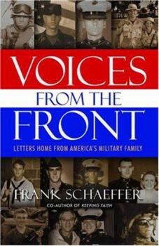 Hardcover Voices from the Front: Letters Home from America's Military Family Book