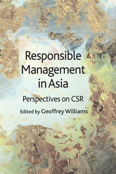 Paperback Responsible Management in Asia: Perspectives on Csr Book