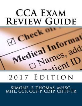 Paperback CCA Exam Review Guide 2017 Edition Book