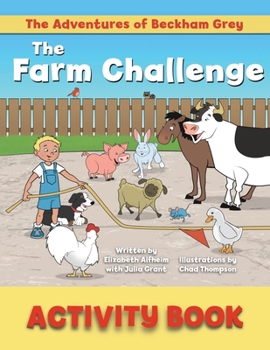 Paperback The Farm Challenge Activity Book