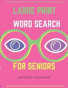 Paperback large print word search for seniors: word search 200 puzzles, adult word search puzzles, big letter word search puzzles, extra large print word search Book