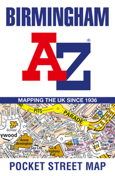 Loose Leaf Birmingham A-Z Pocket Street Map Book
