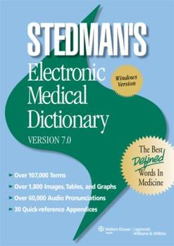 CD-ROM Stedman's Electronic Medical Dictionary: Version 7.0 for Windows Book
