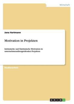 Paperback Motivation in Projekten: Intrinsische und Extrinsische Motivation in unternehmensübergreifenden Projekten [German] Book