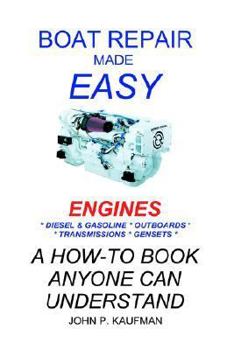 Paperback Boat Repair Made Easy -- Engines Book