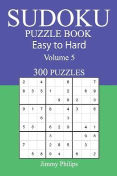 Paperback 300 Easy to Hard Sudoku Puzzle Book