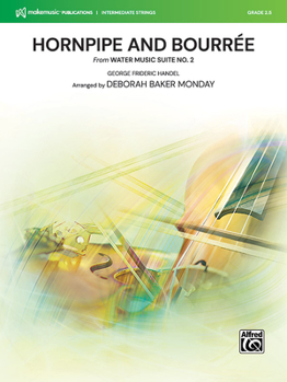 Paperback Hornpipe and Bourrée: From Water Music Suite No. 2, Conductor Score & Parts Book