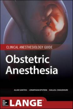 Paperback Obstetric Anesthesia Book