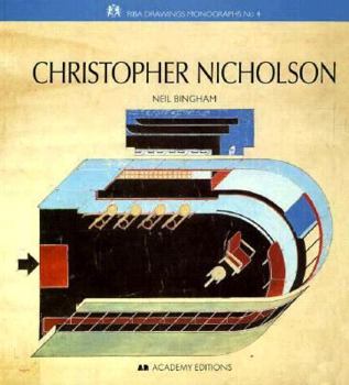 Paperback Christopher Nicholson - Riba Drawings Monographs No. 4 Book