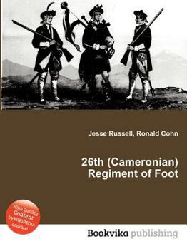 Paperback 26th (Cameronian) Regiment of Foot Book