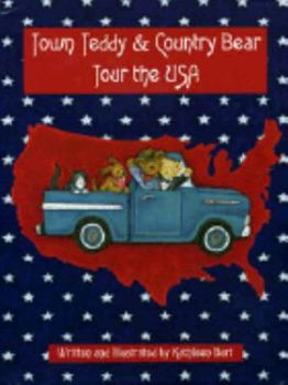 Hardcover Town Teddy & Country Bear Tour the USA Book