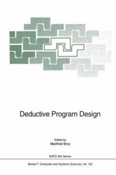 Paperback Deductive Program Design Book