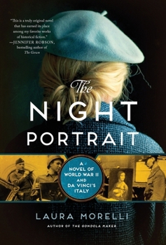 Hardcover The Night Portrait: A Novel of WWII & Da Vinci's Italy Book