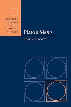 Paperback Plato's Meno Book