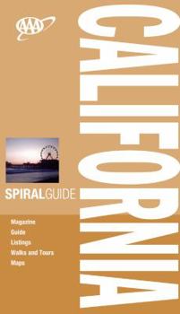 Spiral-bound AAA Spiral Guide California Book