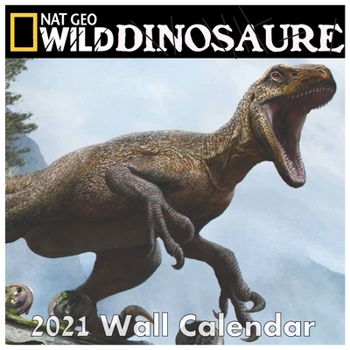 Dinosaure calendar 2021: Dinosaure calendar 2021 "8.5x8.5" Inch 16 Months JAN 2021 TO APR 2022 finished and Glossy