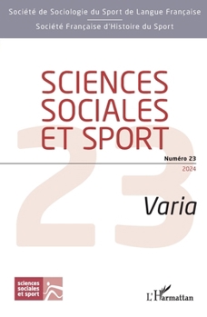 Paperback Sciences sociales et sport: Varia [French] Book