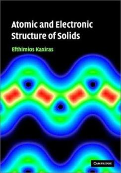 Paperback Atomic and Electronic Structure of Solids Book