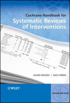 Hardcover Cochrane Handbook for Systematic Reviews of Interventions Book