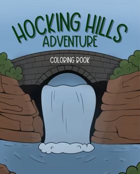 Paperback Hocking Hills Adventure Coloring Book