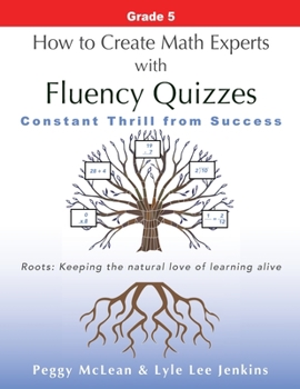 Paperback How to Create Math Experts with Fluency Quizzes Grade 5: Constant Thrill from Success Book