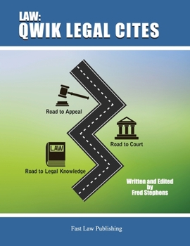 Paperback Law: Qwik Legal Cites Book