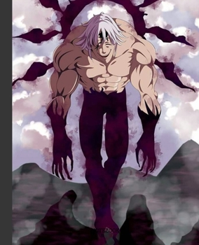 Notebook: Anime Seven Deadly Sins Soft Glossy Cover Graph Paper Pages Book 7.5 x 9.25 Inches 110 Pages