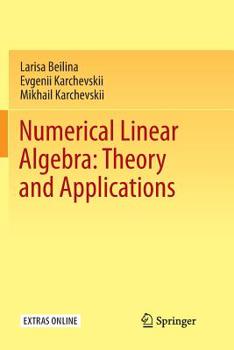 Paperback Numerical Linear Algebra: Theory and Applications Book