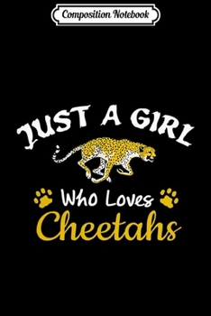 Composition Notebook: Cheetah for Girls Journal/Notebook Blank Lined Ruled 6x9 100 Pages