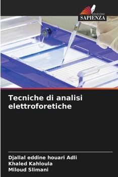 Paperback Tecniche di analisi elettroforetiche [Italian] Book