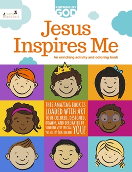 Paperback Jesus Inspires Me: An Enriching Activity & Coloring Book
