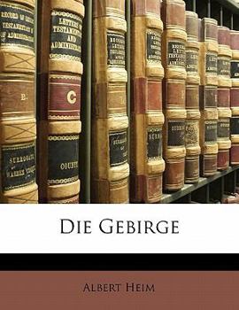 Paperback Die Gebirge [German] Book