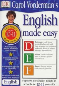 Paperback English Made Easy (Carol Vorderman's English Made Easy) (Bk.1) Book