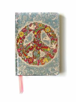 Hardcover Peace Sign (Contemporary Foiled Journal) Book