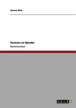 Paperback Parteien im Wandel [German] Book