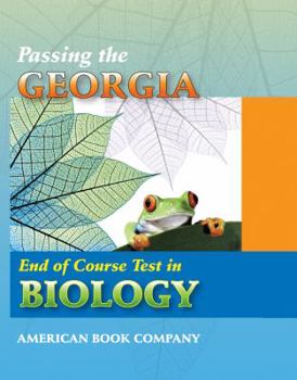 Paperback Passing the Georgia End of Course Test in Biology Book