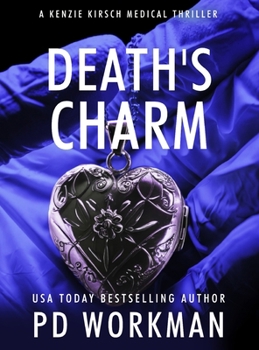 Hardcover Death's Charm [Large Print] Book