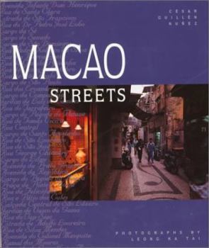 Hardcover Macao Streets Book