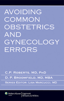 Paperback Avoiding Common Obstetrics and Gynecology Errors Book