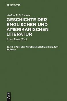 Hardcover Von Der Altenglischen Zeit Bis Zum Barock Book