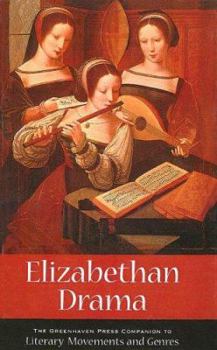 Library Binding Elizabethan Drama Book