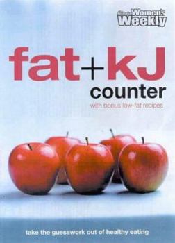 Paperback Fat + Kj Counter: With Bonus Low-fat Recipes Book
