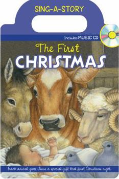 Board book The First Christmas Sing-A-Story Book [With Audio CD] Book